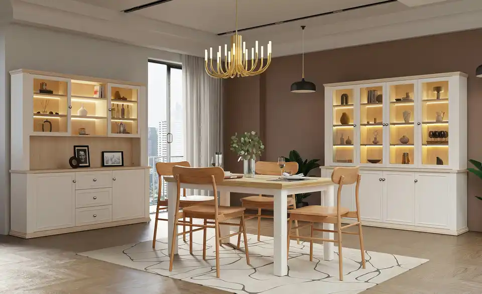 LED Beleuchtung 6er Set Countryside, in Wohnsituation