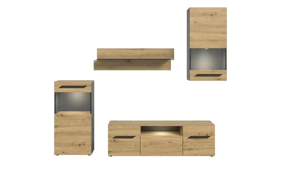 Wohnkombination Caserta, Frontansicht