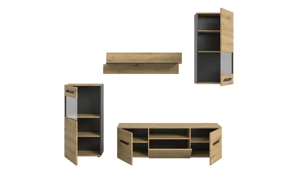 Wohnkombination Caserta, geöffnet