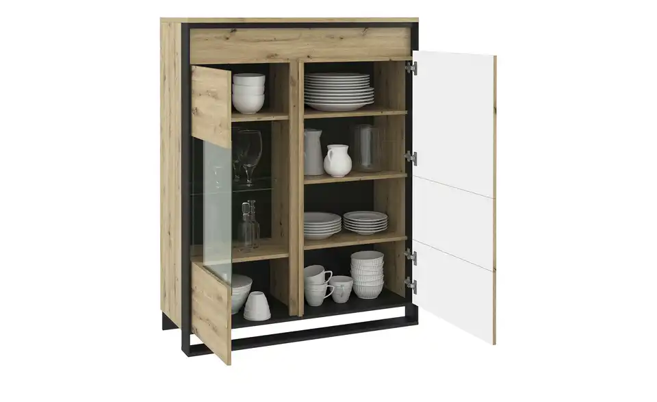 Highboard Quant, geöffnet