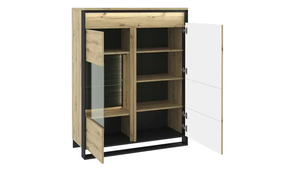 Highboard Quant, geöffnet