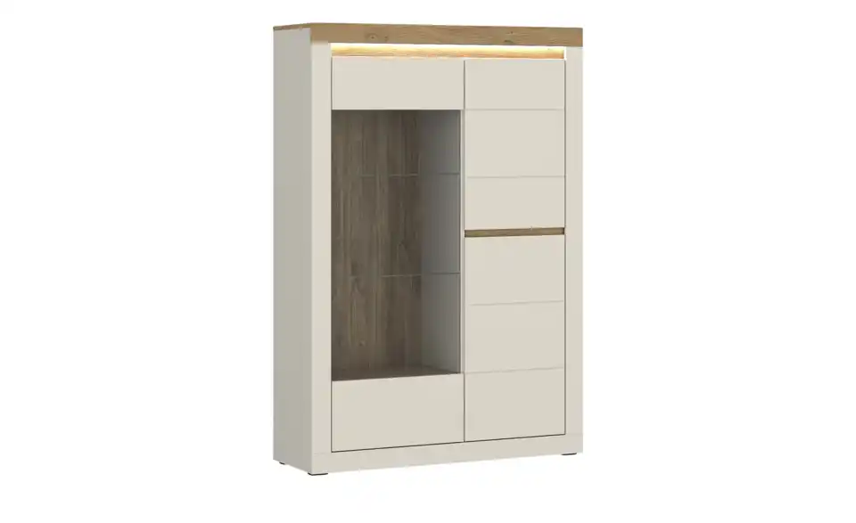 Highboardvitrine Naxxar, Beleuchtet