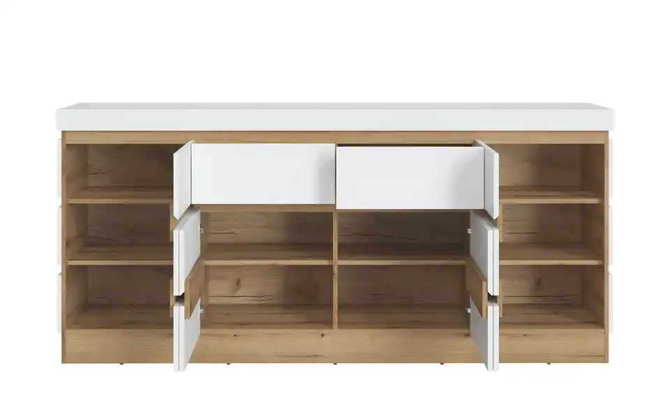 Sideboard Calabria, geöffnet