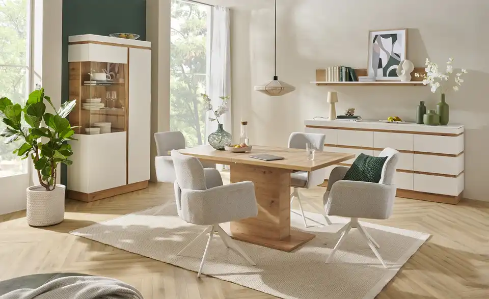 Vitrine breit Calabria, in Wohnsituation