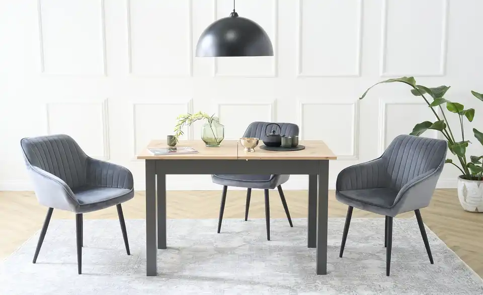 Esstisch Ben in verschiedenen Größen, Frontansicht