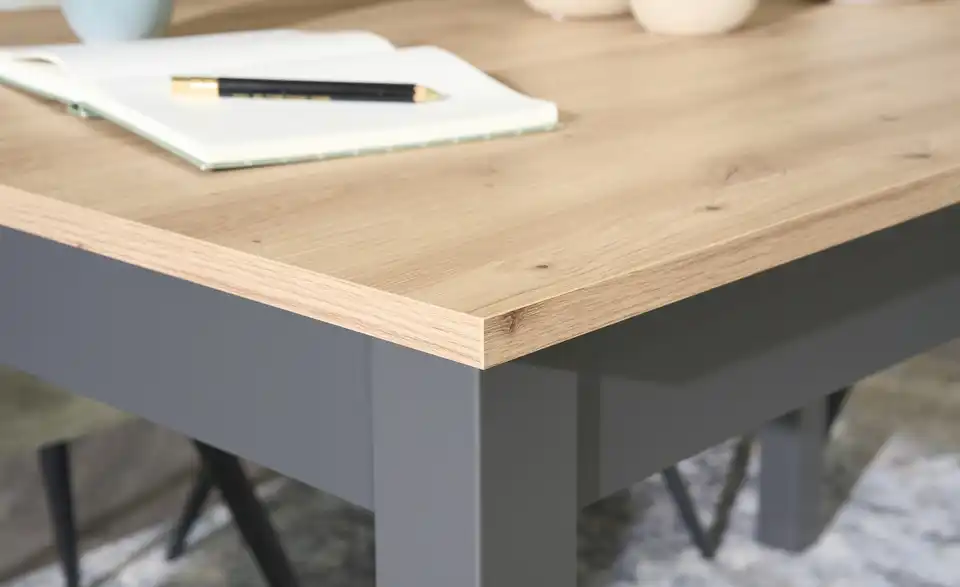 Esstisch Ben in verschiedenen Größen, Detailansicht