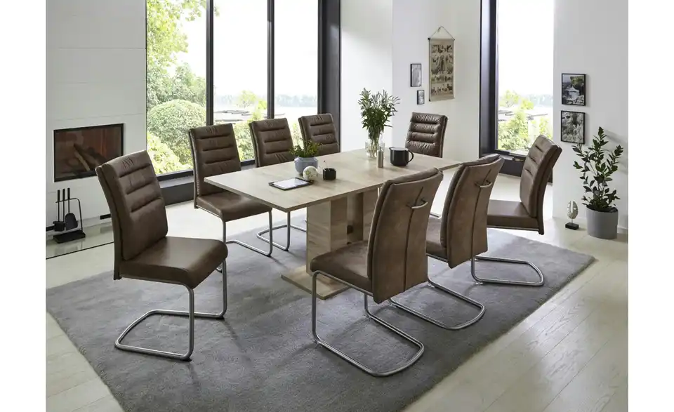 Polsterschwingstuhl 2er-Set Andrei, in Wohnsituation