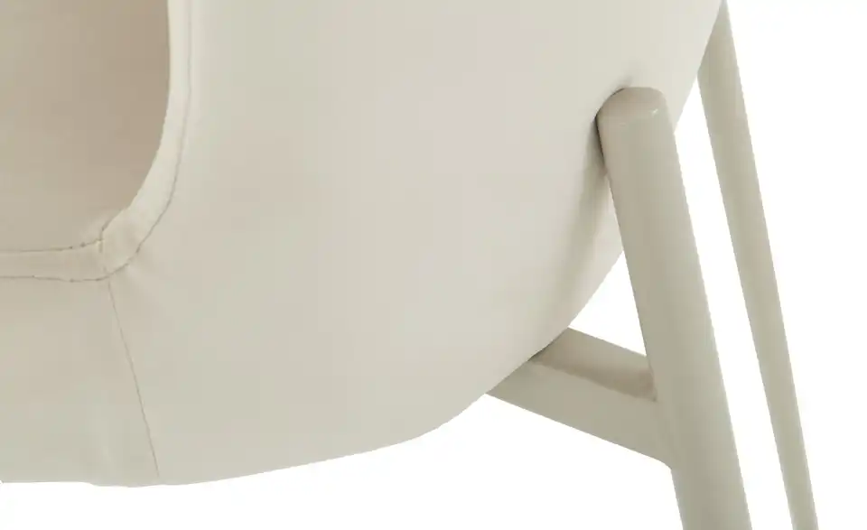 Samt-Polsterstuhl Emmeline, Detailansicht