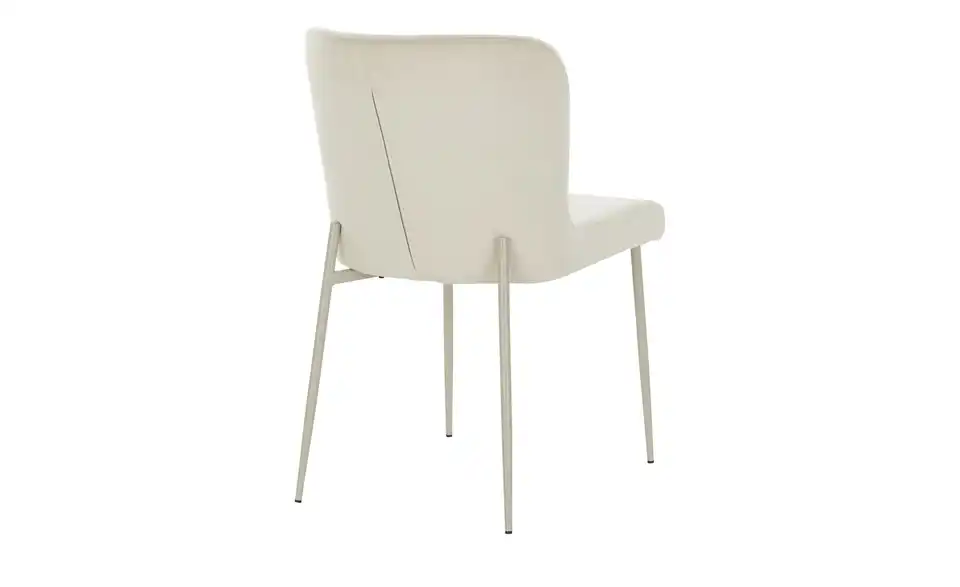 Samt-Polsterstuhl Emmeline, Rückansicht