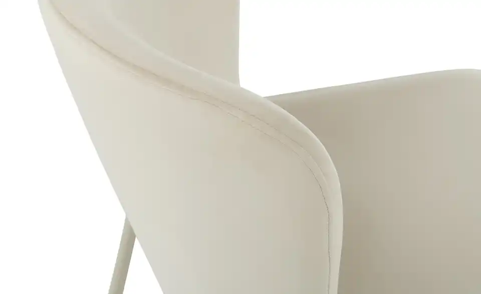 Samt-Polsterstuhl Emmeline, Detailansicht