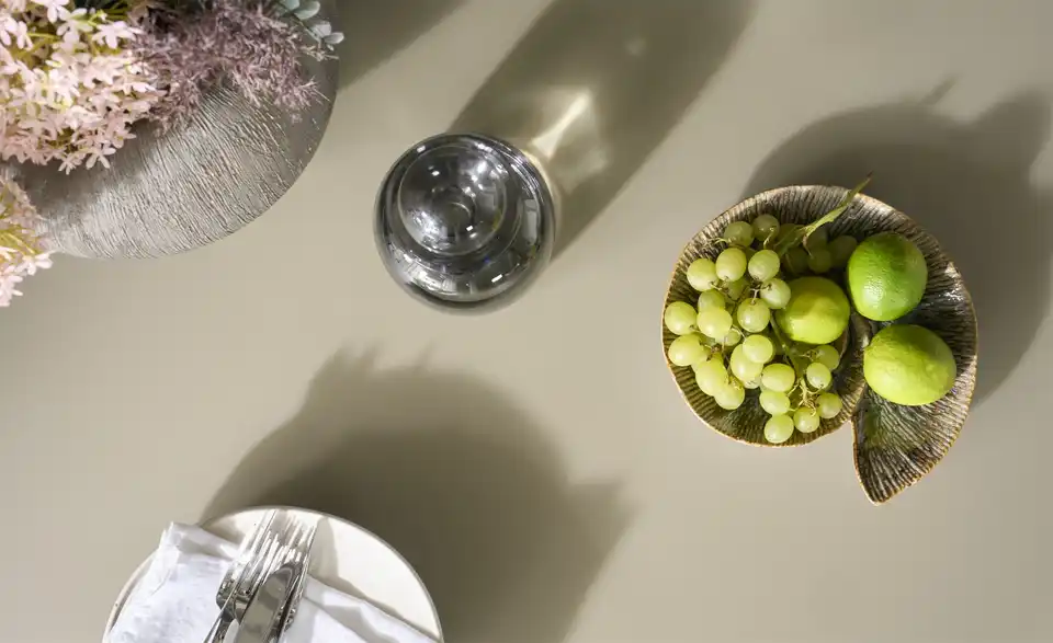 Esstisch Reflection, Detailansicht