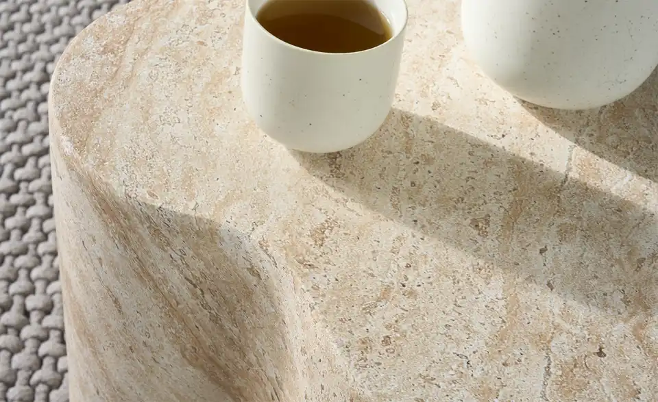 Couchtisch, Detailansicht