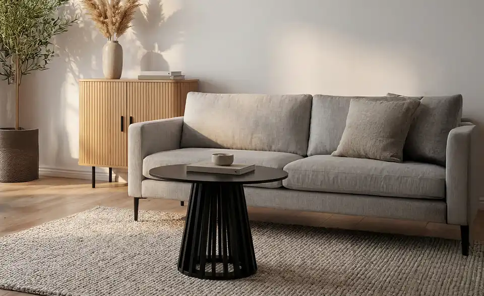 Couchtisch Guarda, in Wohnsituation