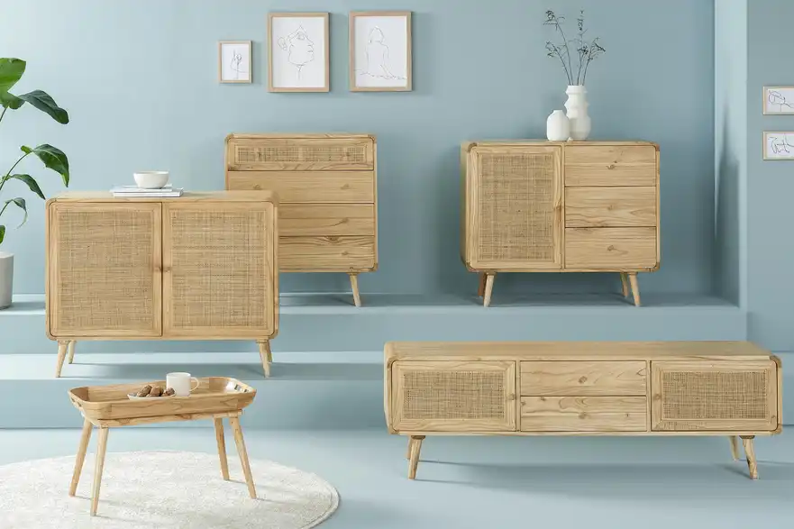 TV-Lowboard Majua, in Wohnsituation