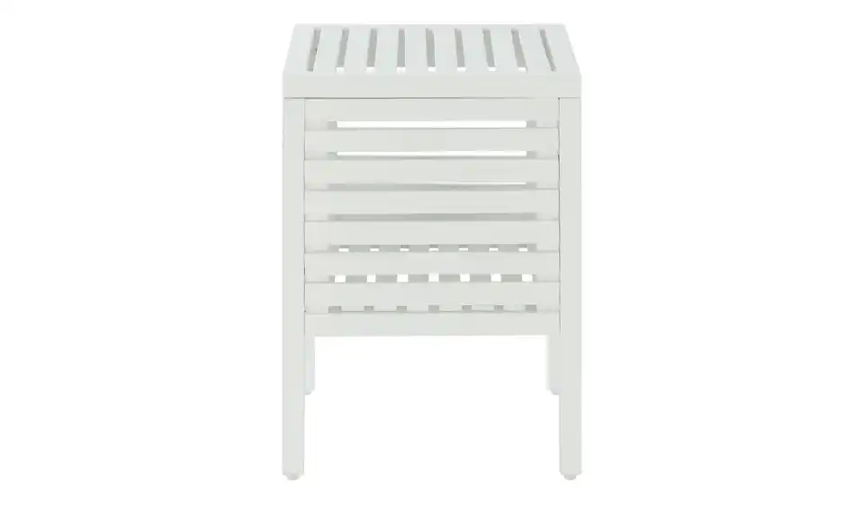 Aufbewahrungshocker, Frontansicht