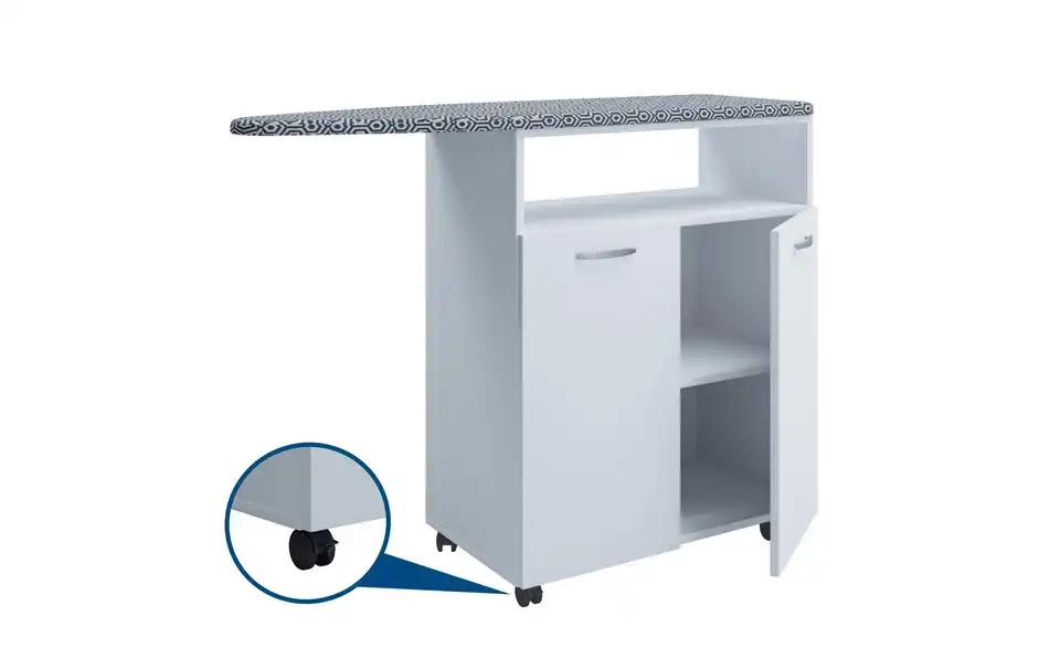 Mehrzweckschrank, geöffnet
