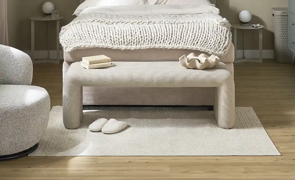 Polsterbank, in Wohnsituation