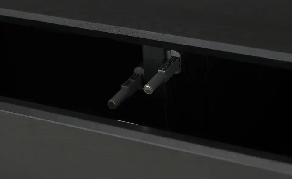 TV-Lowboard, Detailansicht