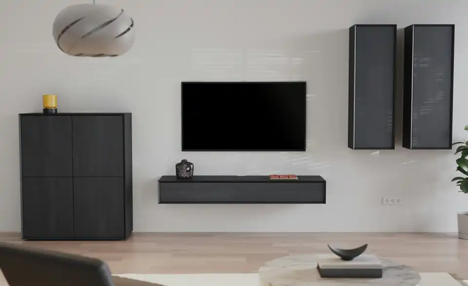 TV-Lowboard, in Wohnsituation