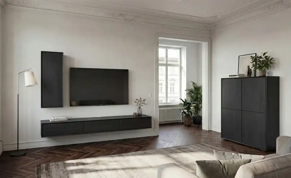 TV-Lowboard, in Wohnsituation