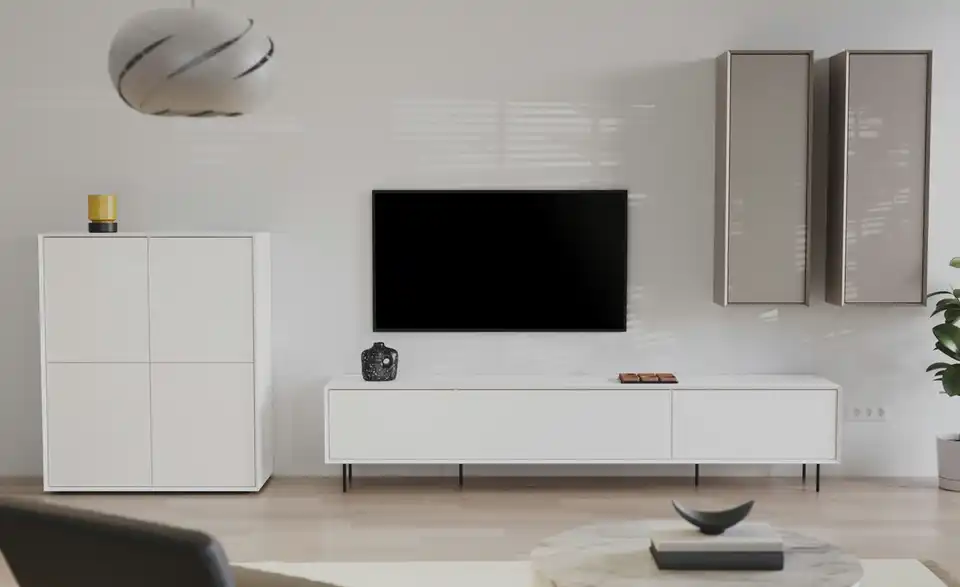 TV-Lowboard, in Wohnsituation