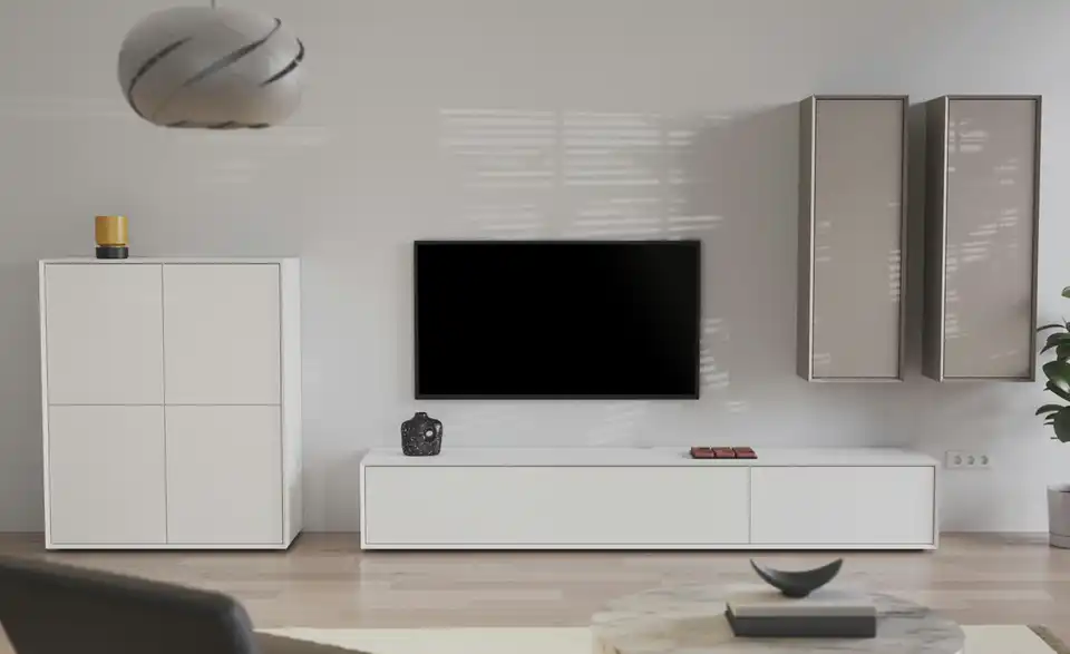 TV-Lowboard, in Wohnsituation