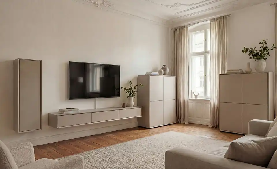 Hängeschrank, in Wohnsituation