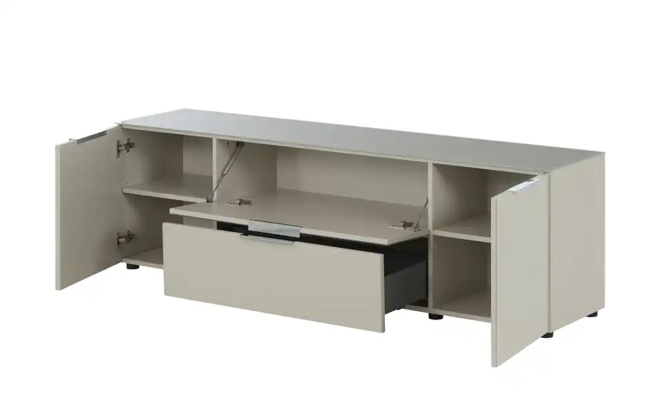 TV-Lowboard Solanda, geöffnet