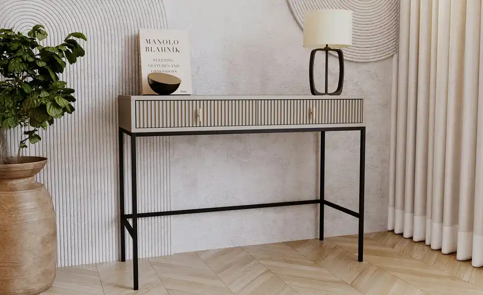 Konsolentisch, in Wohnsituation