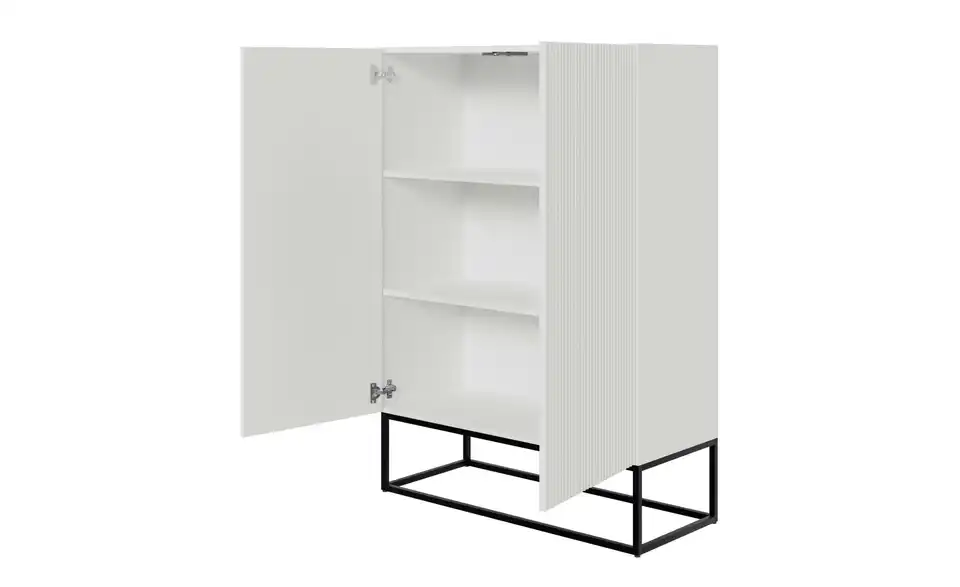 Selsey Highboard Veldio, geöffnet