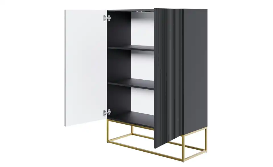 Selsey Highboard Veldio, geöffnet