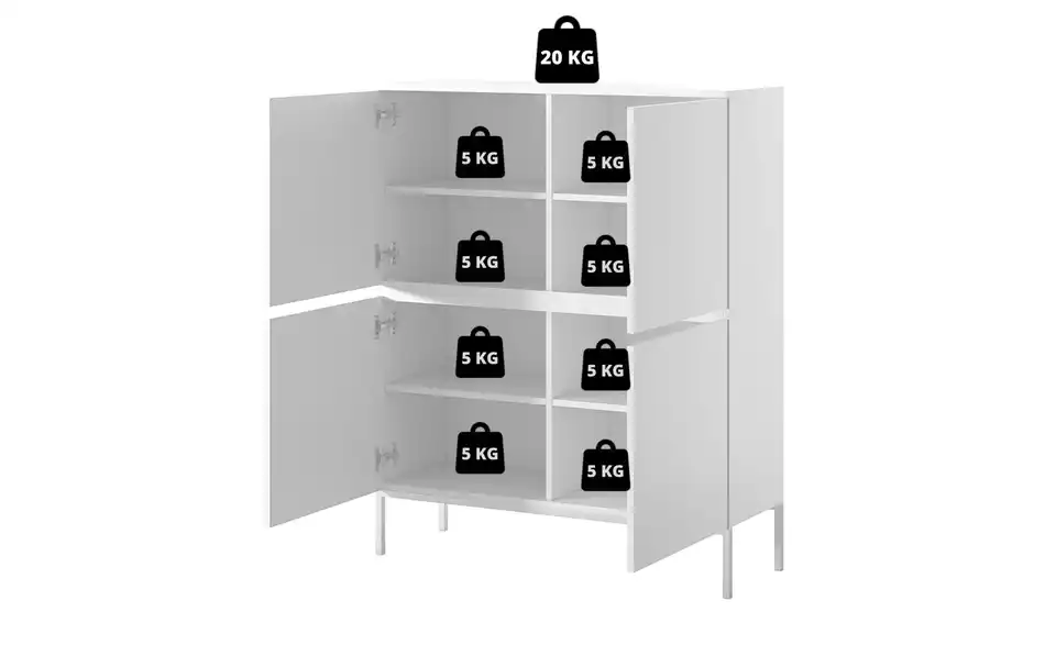 Selsey Highboard Bemmi, Ergänzung