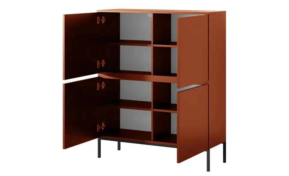 Selsey Highboard Bemmi, geöffnet