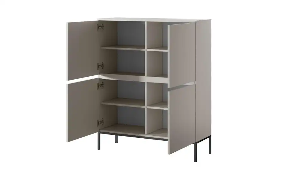 Selsey Highboard Bemmi, geöffnet