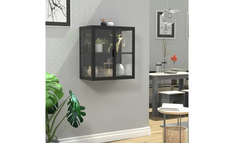Hängevitrine, in Wohnsituation