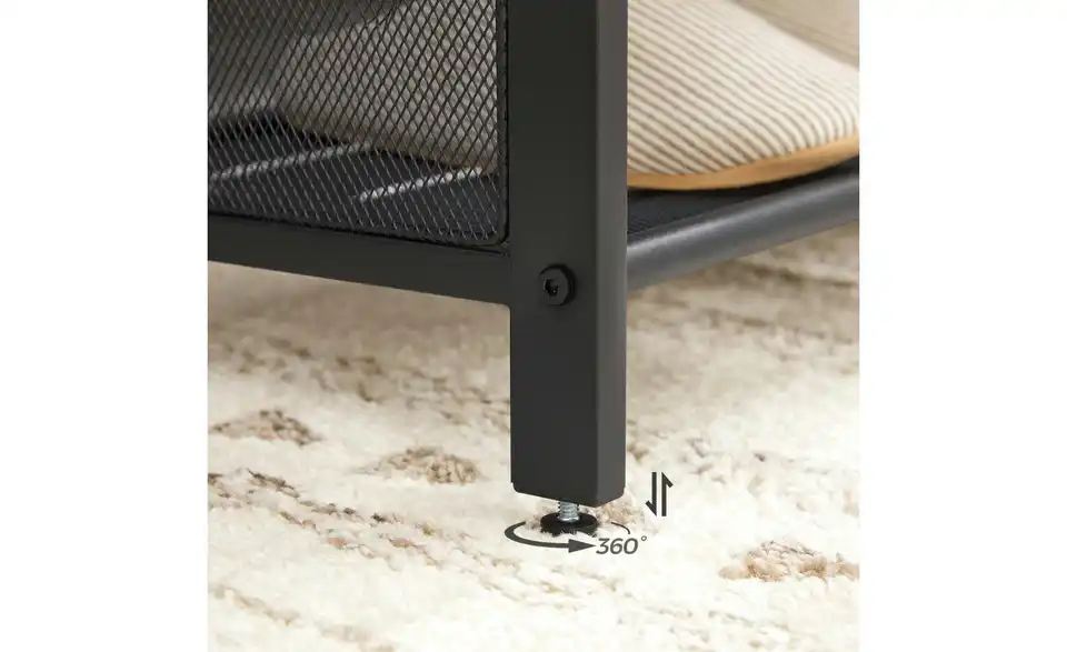 Darek Schuhbank, Detailansicht