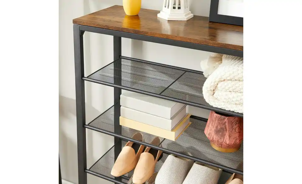 Schuhregal Darek, Detailansicht