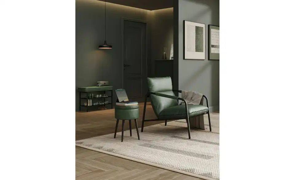 Schuhbank Ekho, in Wohnsituation