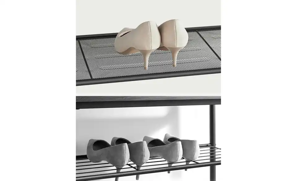 Schuhregal Darek, Detailansicht