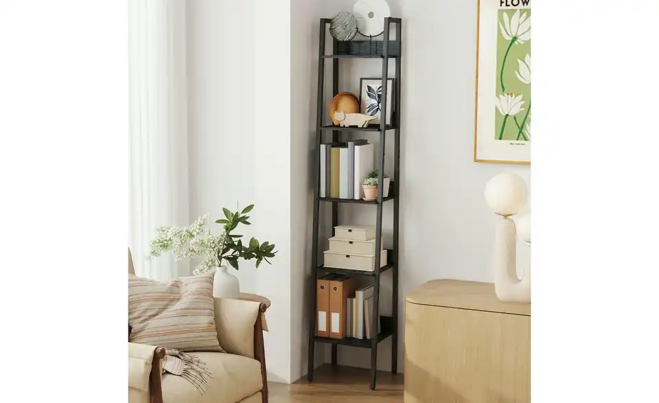 Leiterregal Barnet, in Wohnsituation