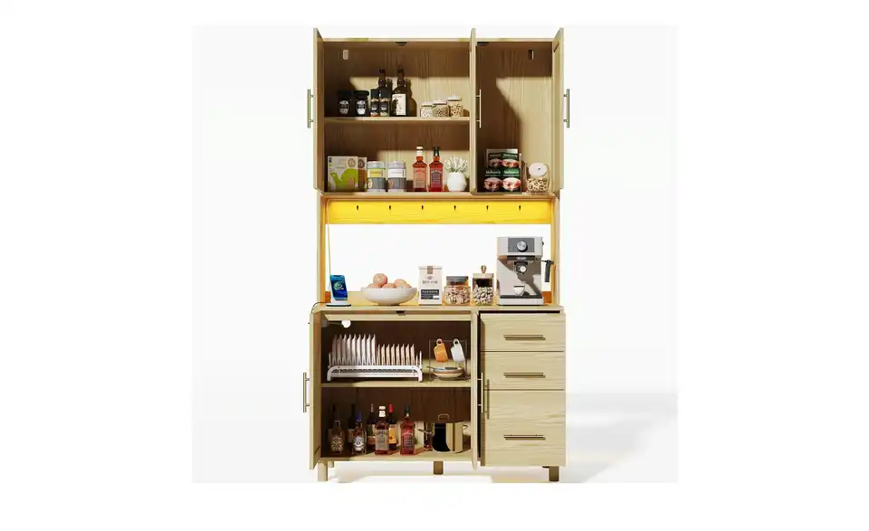 Highboard, geöffnet