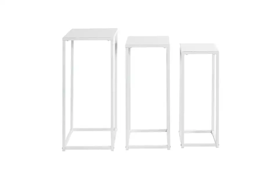 Blumensäule 3er Set, Frontansicht