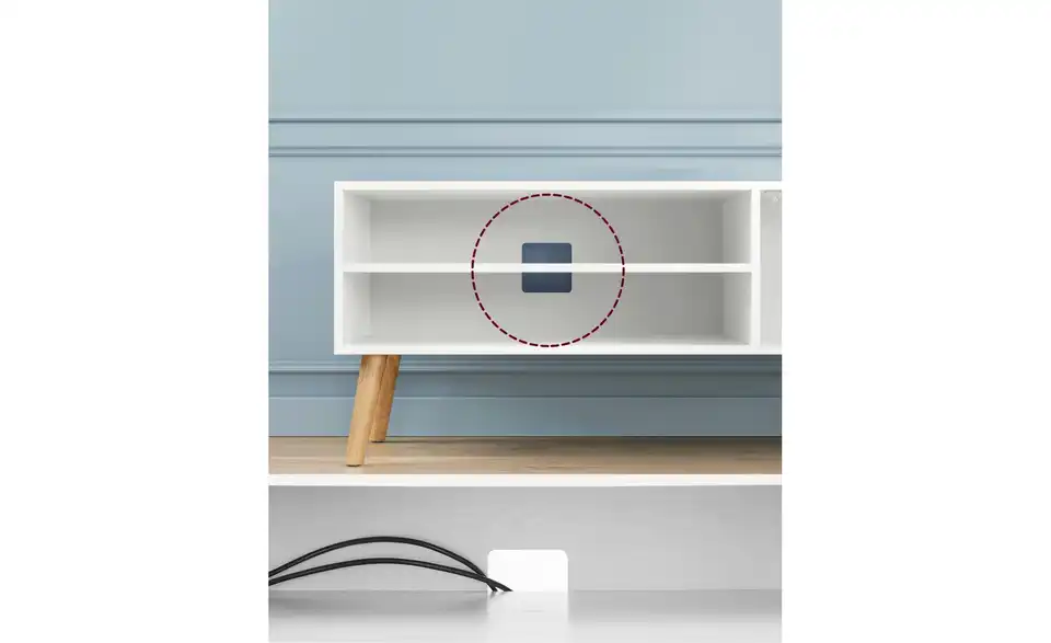 TV-Lowboard, Detailansicht