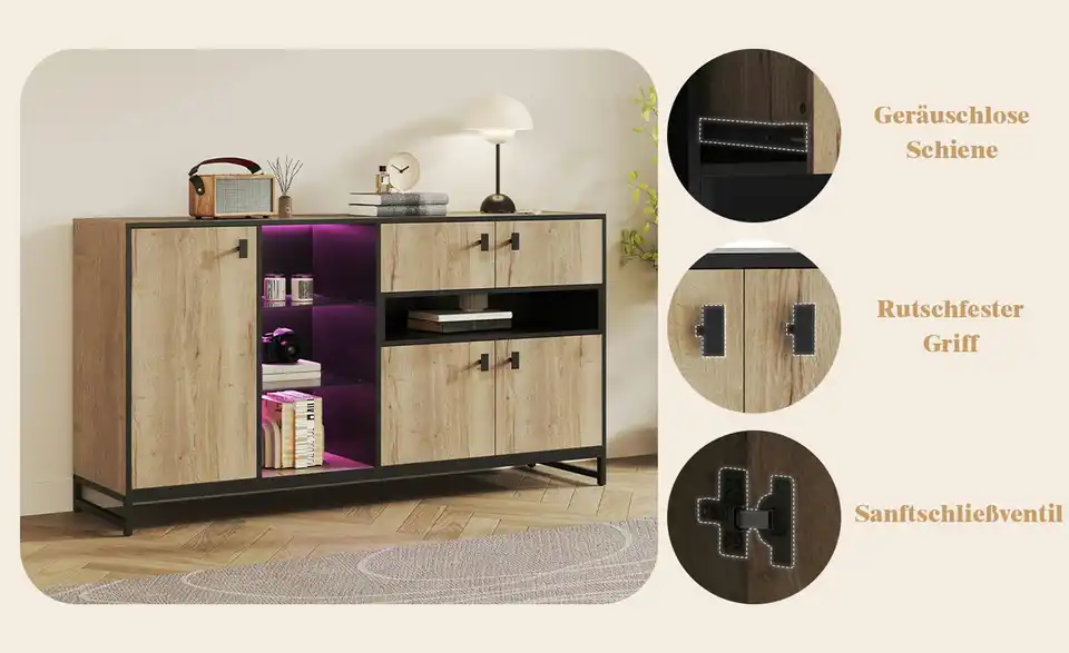 Sideboard ForteIa, Bild mit Text