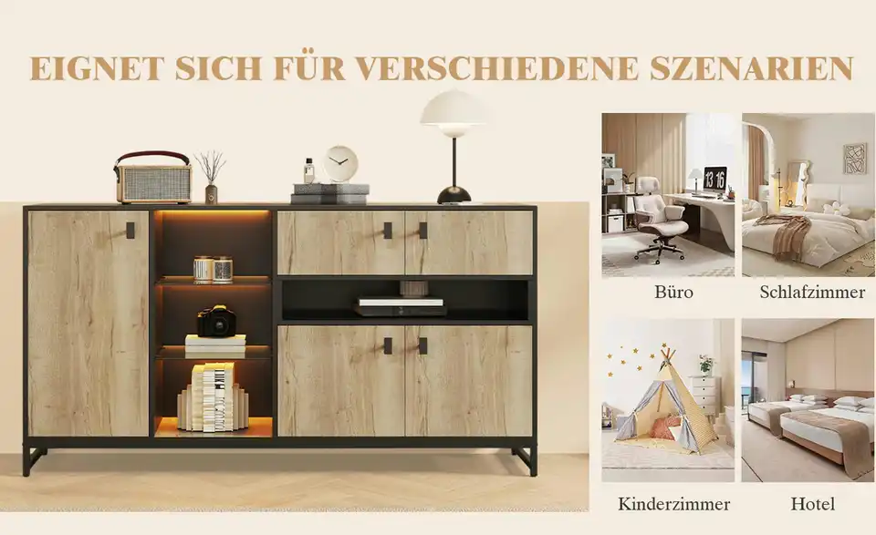 Sideboard ForteIa, Bild mit Text
