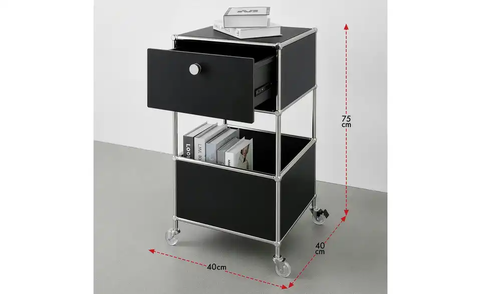 Floordirekt Metallregal, Bemaßung