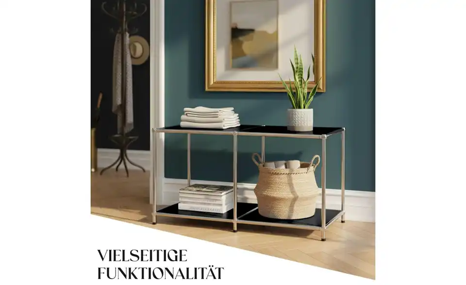 Floordirekt Metallregal, Bild mit Text