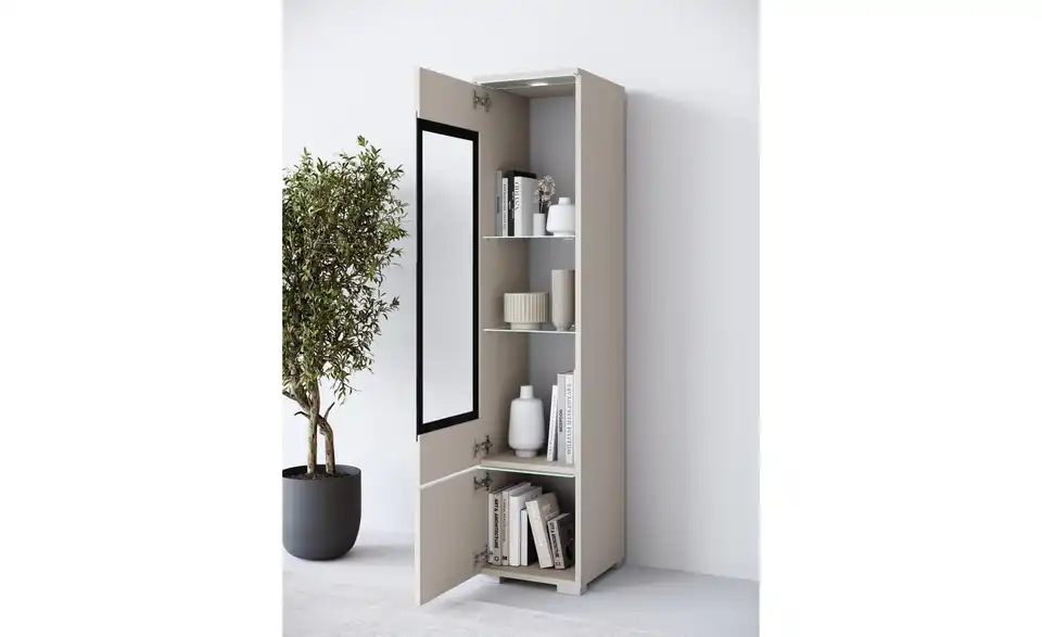 Vitrine, geöffnet