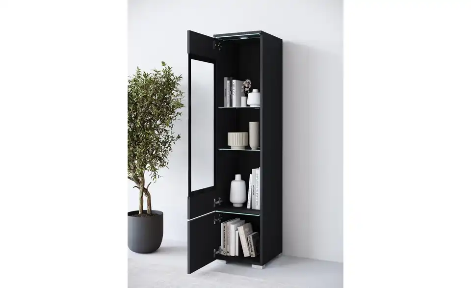 Vitrine, geöffnet