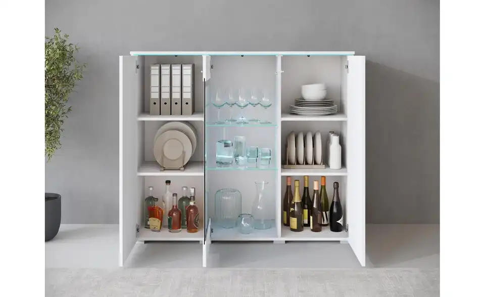 Highboard, geöffnet